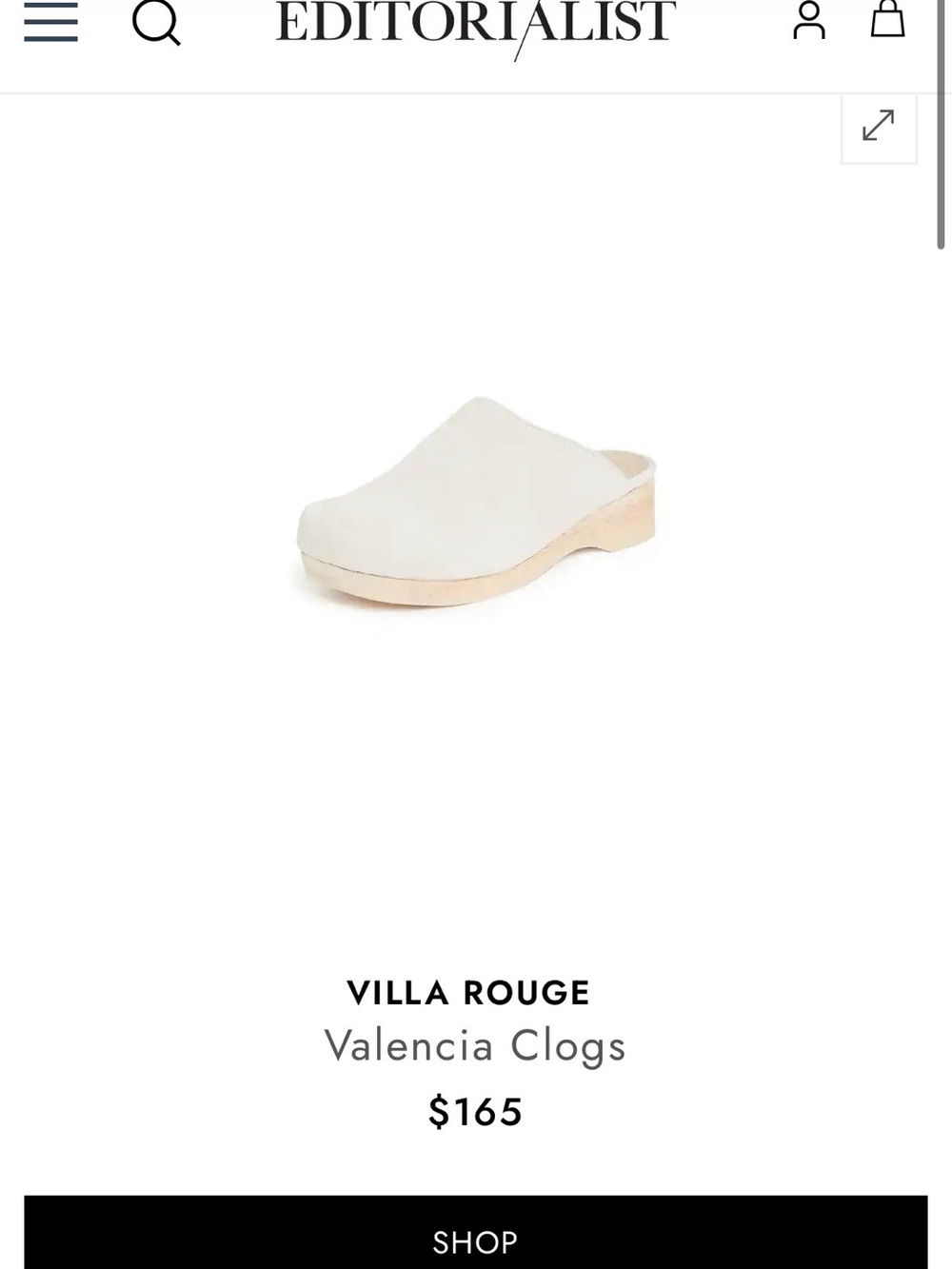 Valencia Clogs in Light Gray